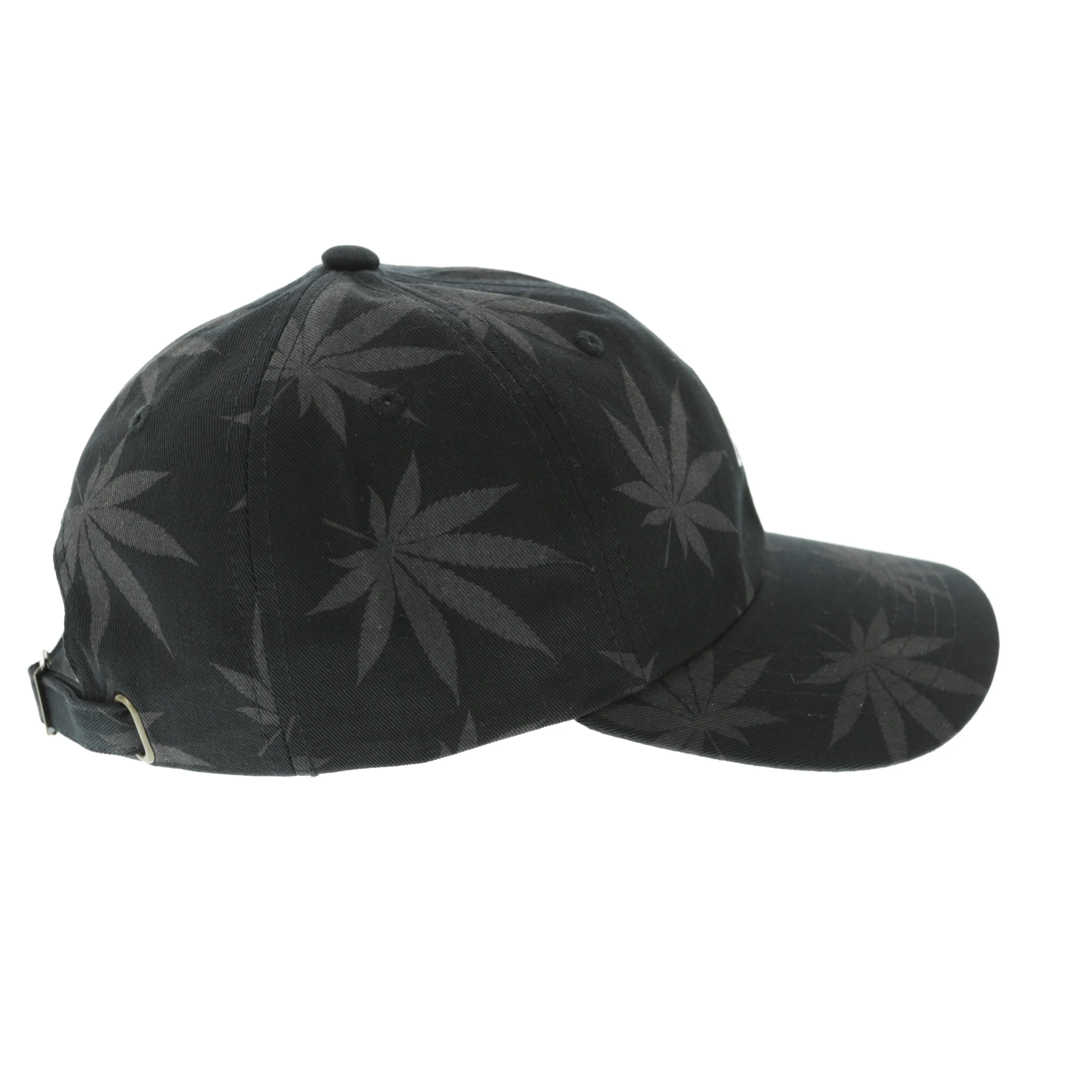 Huf 420 Triple Triangle Dad Hat Strapback Black