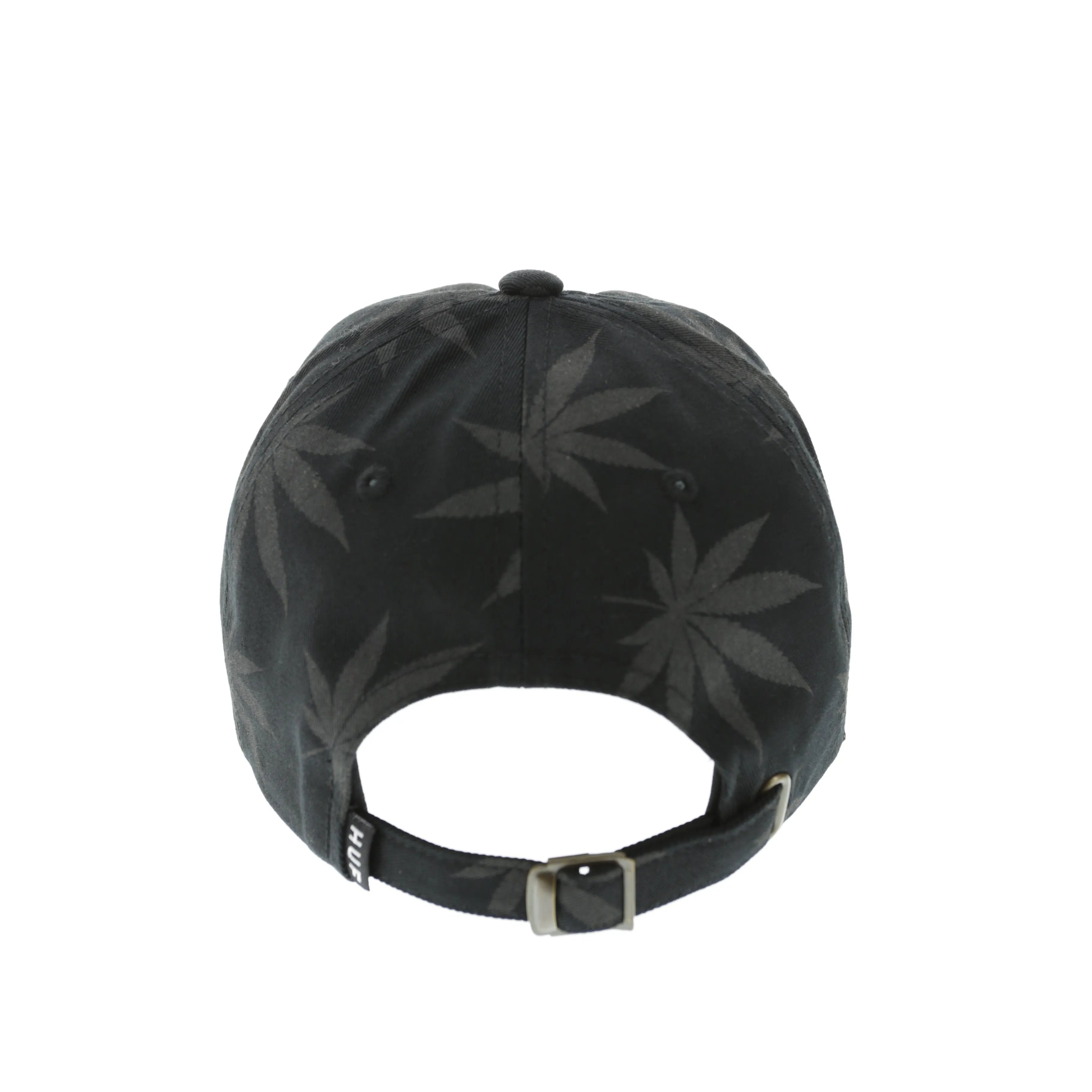 Huf 420 Triple Triangle Dad Hat Strapback Black