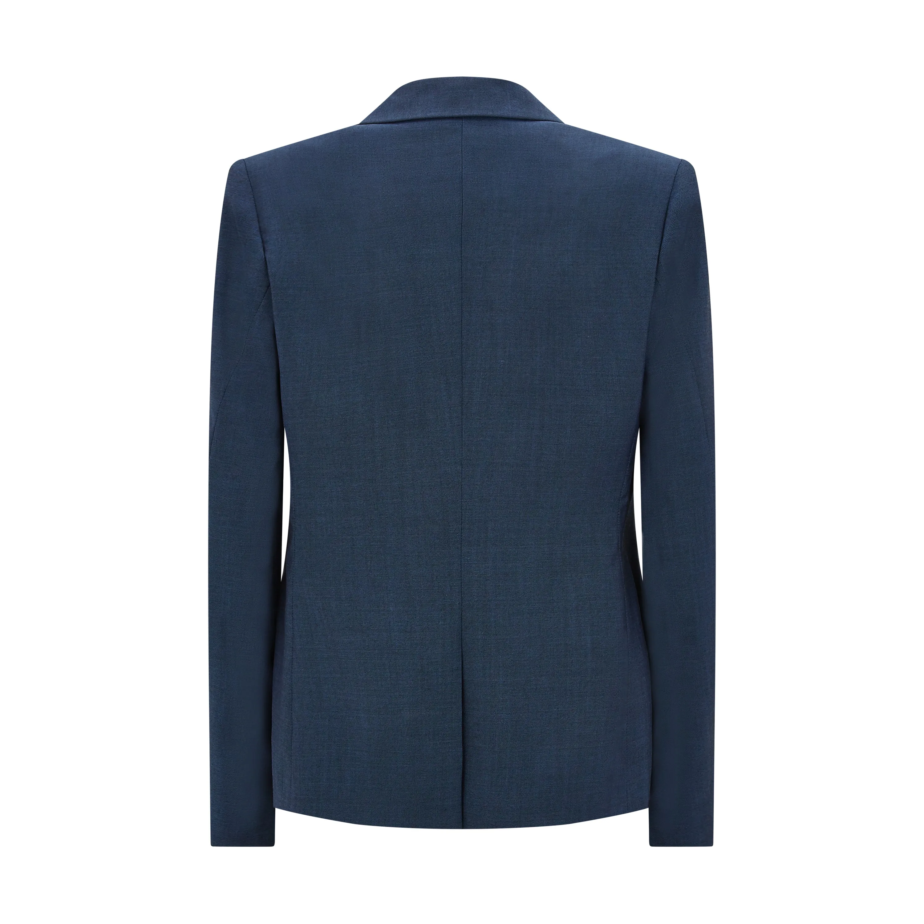 Januri Tailored Wool Jacket Navy