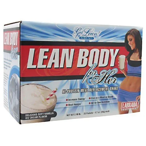 Labrada Lean Body for Her - Vanilla 20 Packet