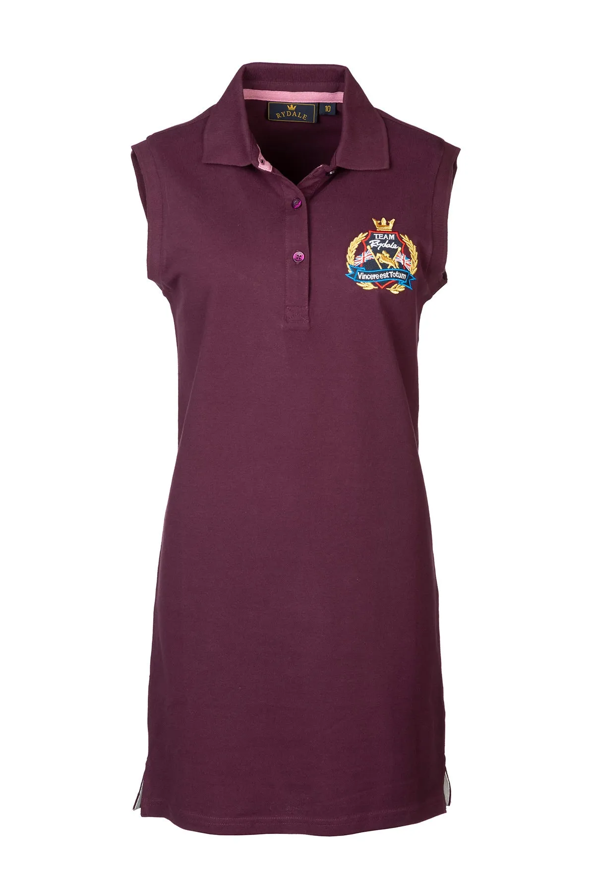 Ladies Sleeveless Polo Dress - Charlie