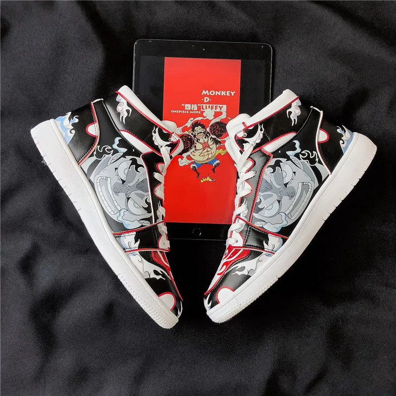 Limited sale graffiti casual street high-top sneakers