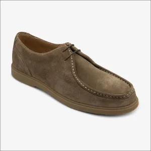 Loake Arrezo Flint Suede Tie Shoe--