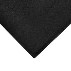 M A Matting 4' X 8' Charcoal Nylon/SBR Rubber Brush Hog™ Floor Mat