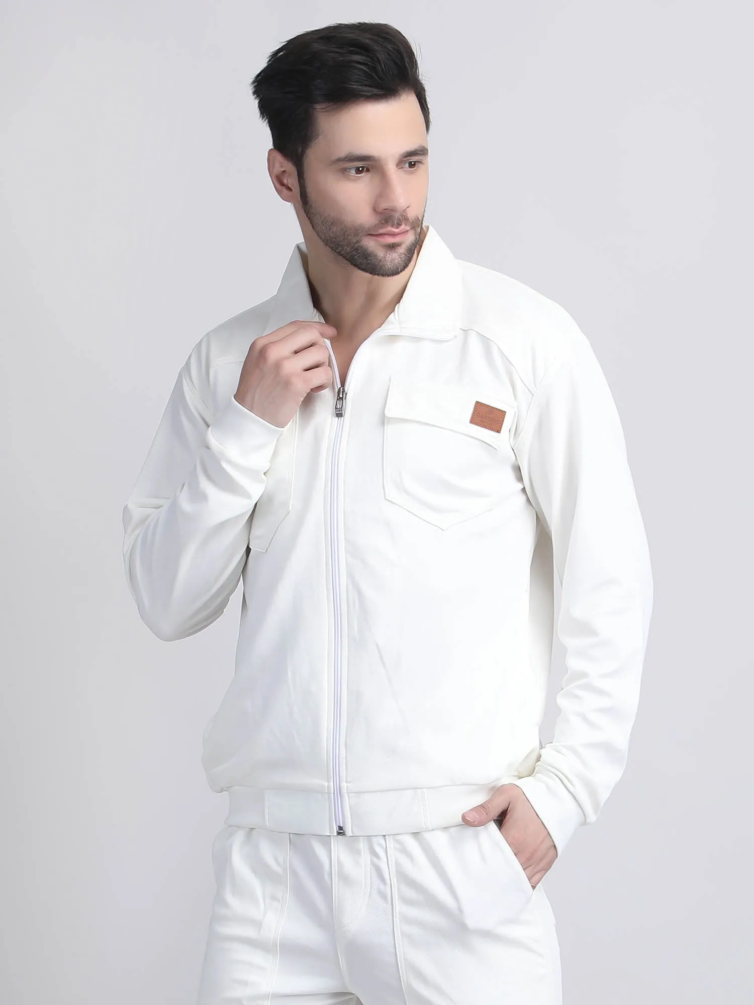 Men tracksuit upper jacket