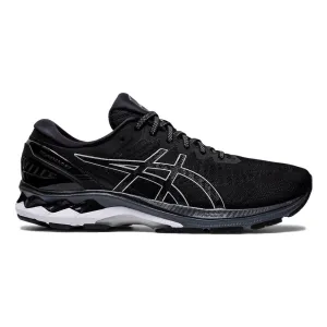 Men's Asics Gel-Kayano 27, Black/Pure Silver, 13 2E Wide