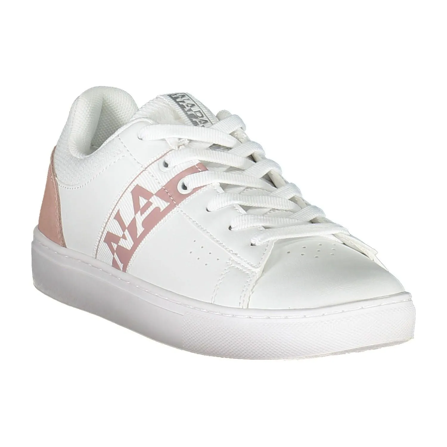 Napapijri White Leather Women Sneaker