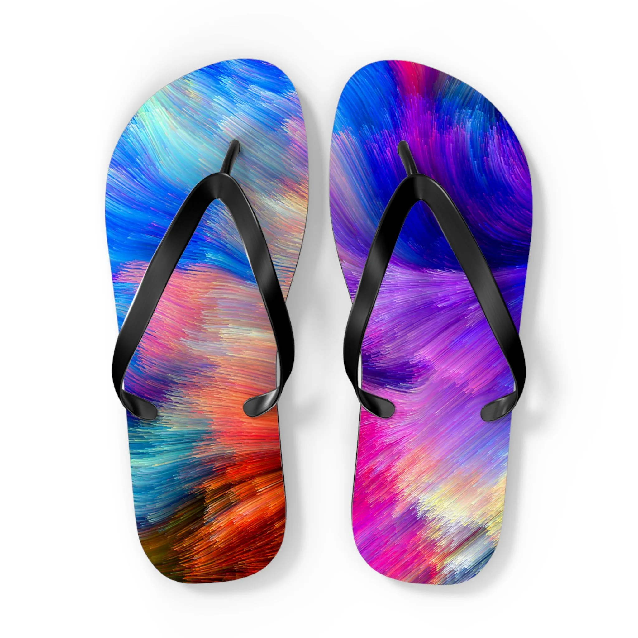 Neon Splash - Inovax Flip Flops