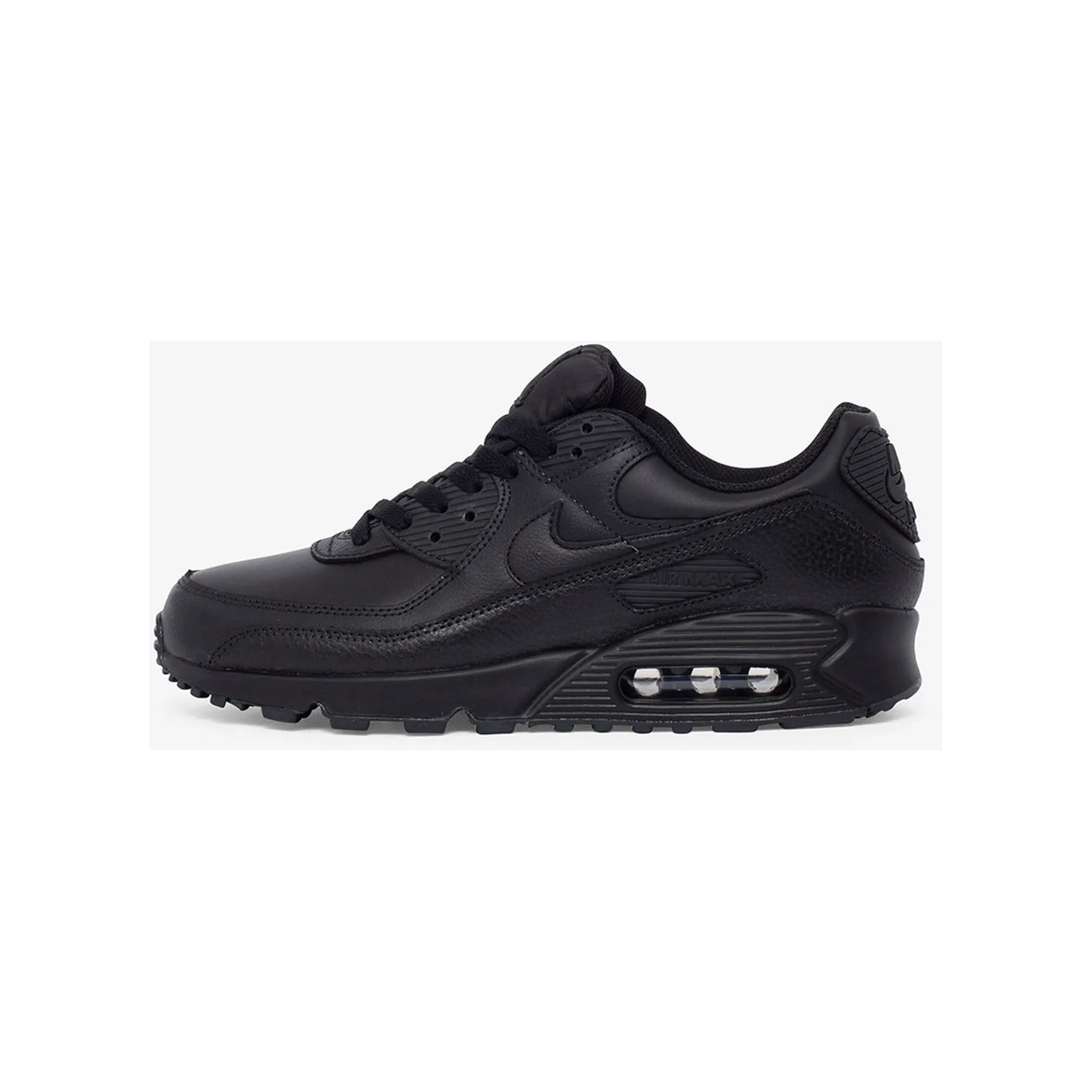 Nike Men's Air Max 90 Shoes - All Black