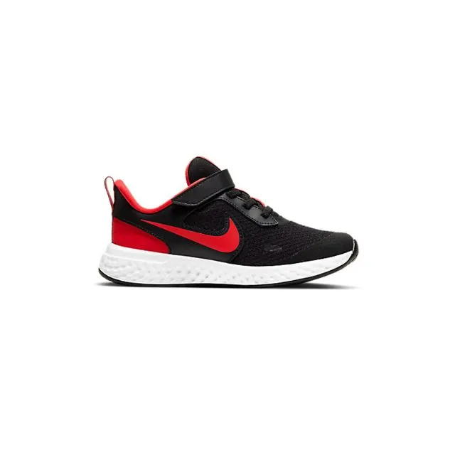 Nike Revolution 5 Black/ Red-White