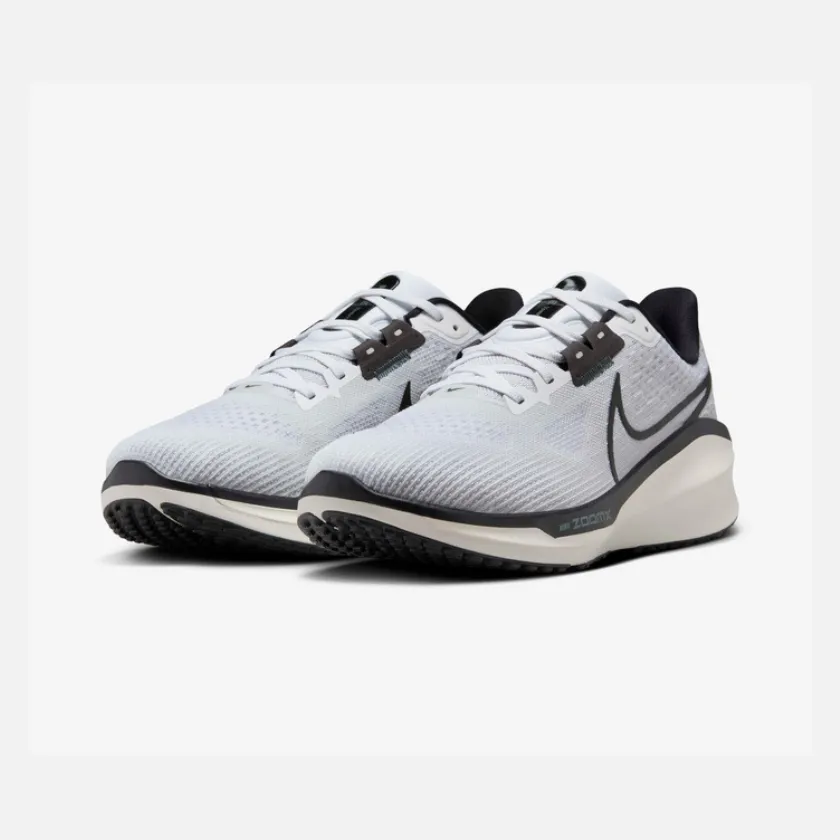 Nike Vomero 17 Men's Road Running Shoes -White/Pure Platinum/Vintage Green/Black