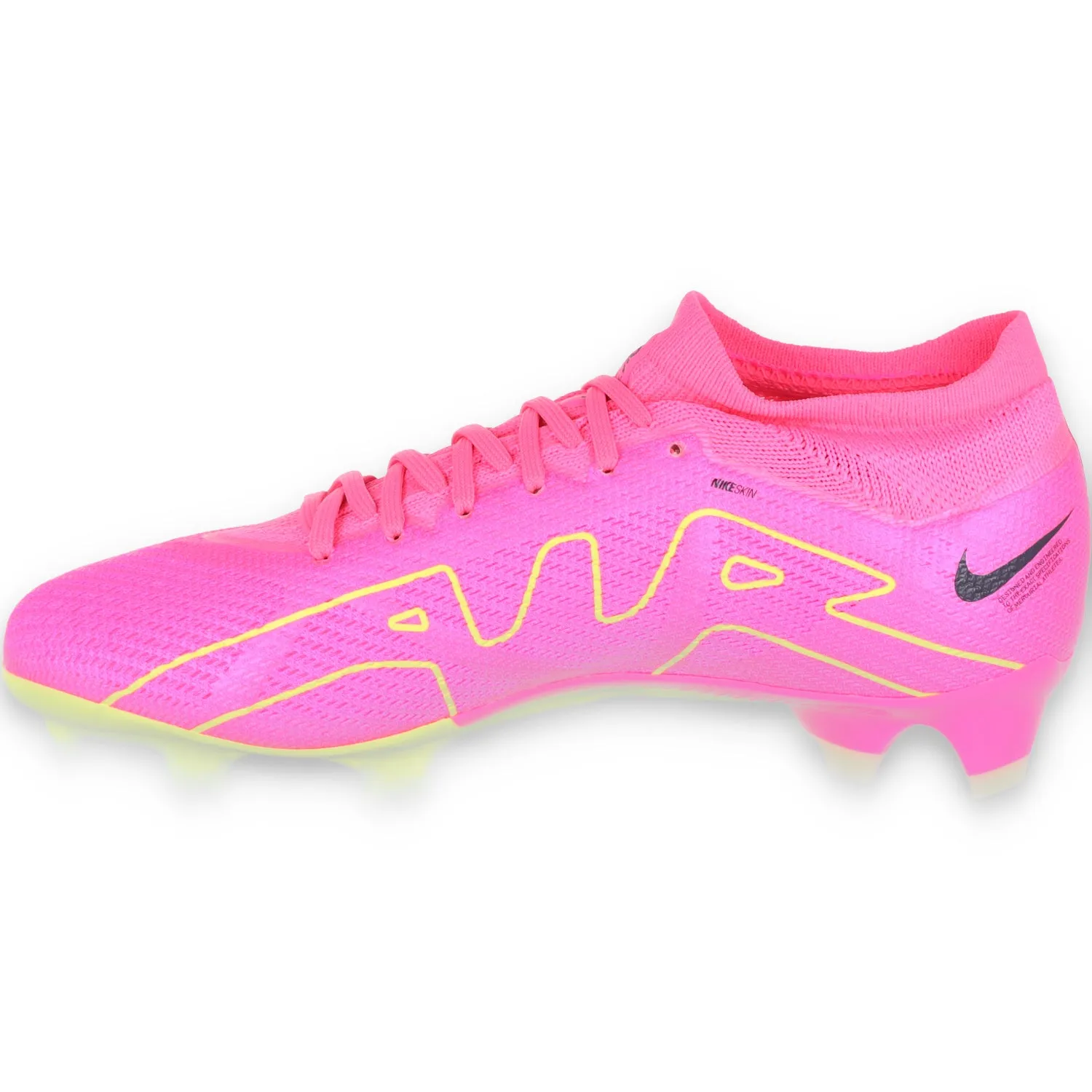 Nike Zoom Mercurial Vapor 15 Pro FG-PINK BLAST/VOLT-GRIIRON