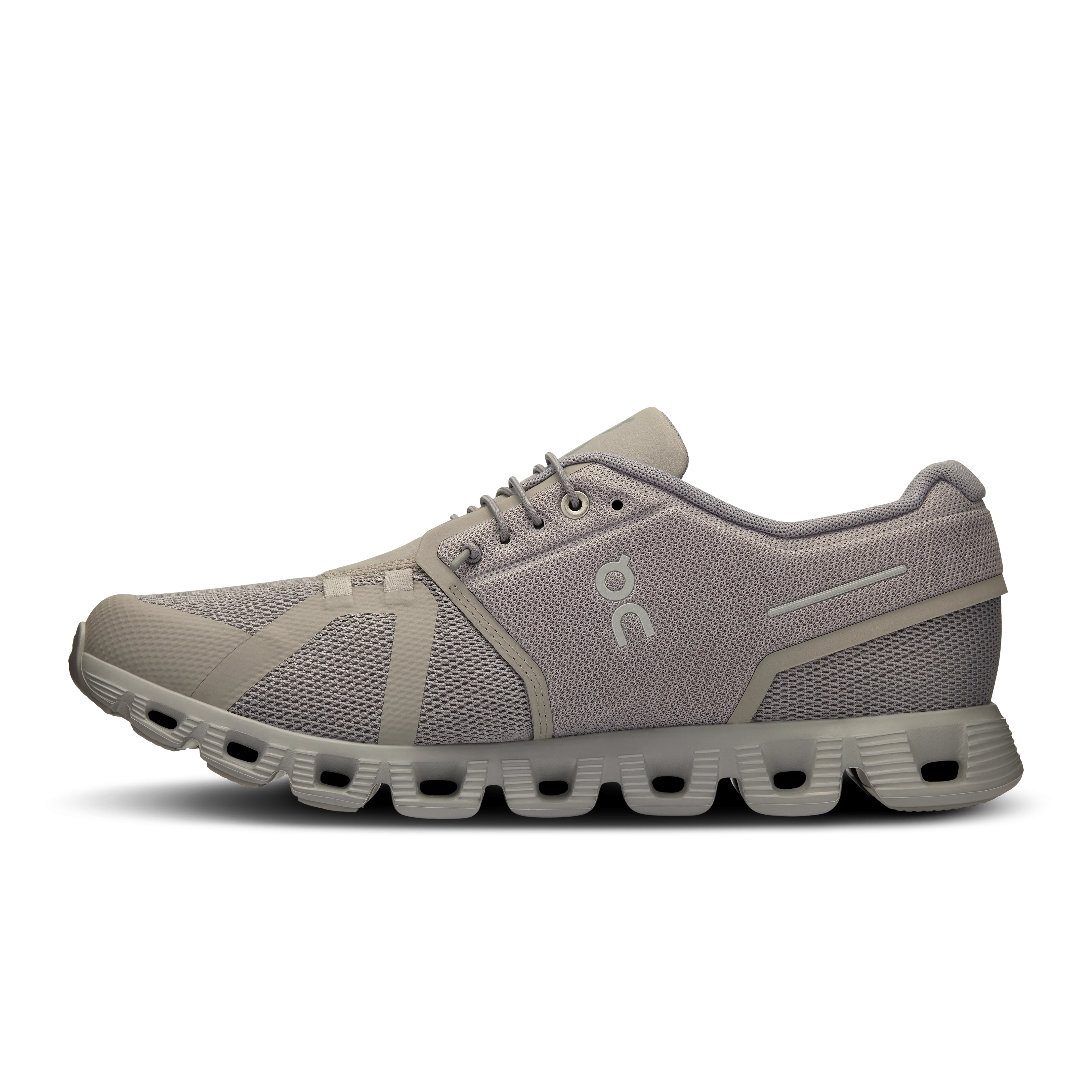 On Running Men's Cloud 5 Shoes - Fog / Alloy