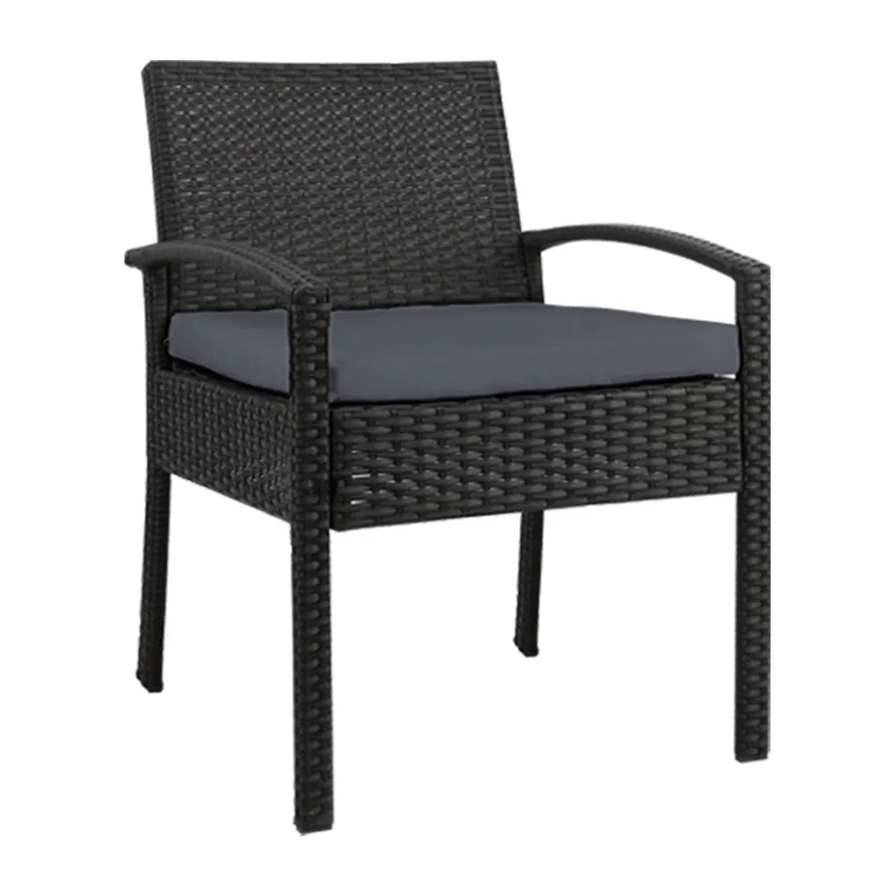 Outdoor Dining Chairs Patio Furniture Rattan Lounge Chair Cushion Felix