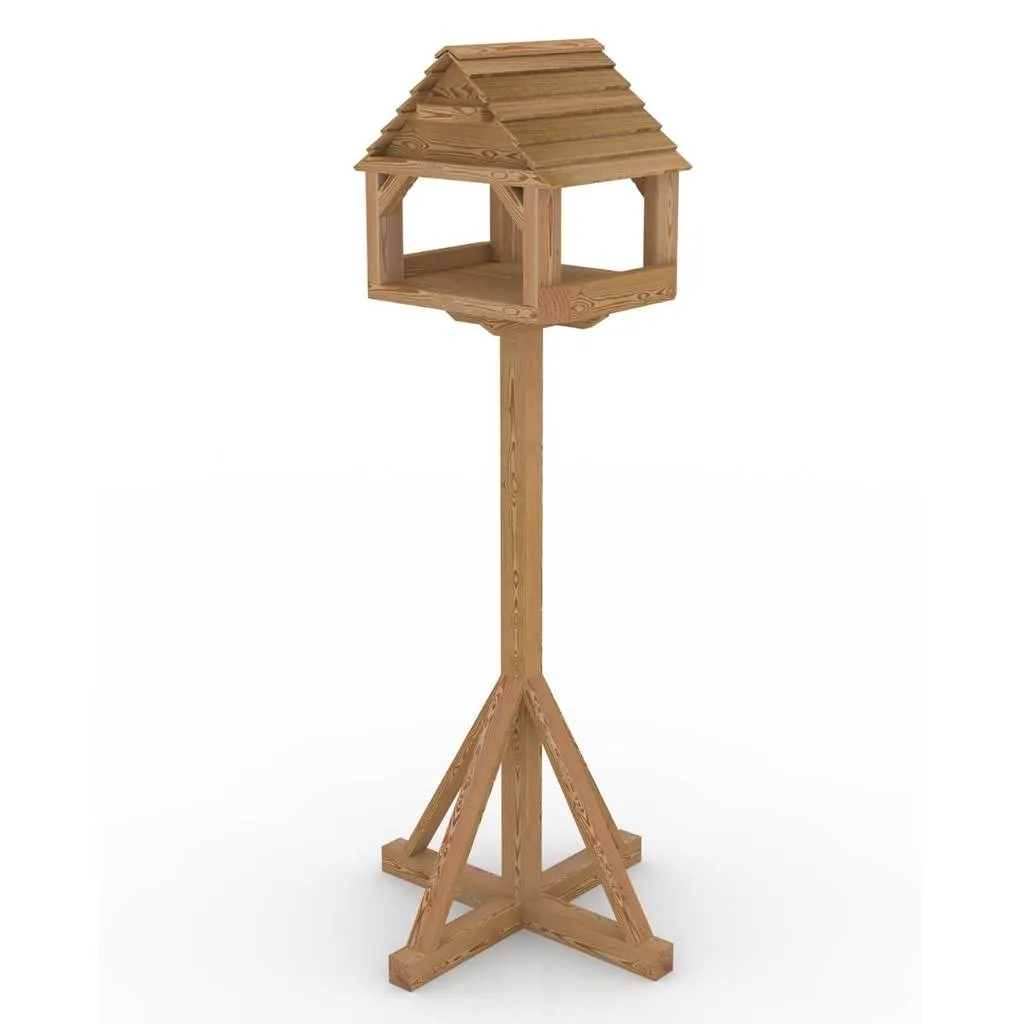 Oxford Larch Wild Bird Table | Durable And Resilient Against British Weather | Introductory Offer