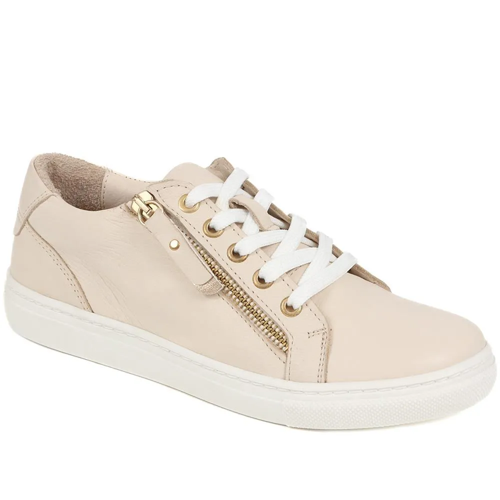 Padova2 Leather Lace-Up Trainers - PADOVA2 / 324 917