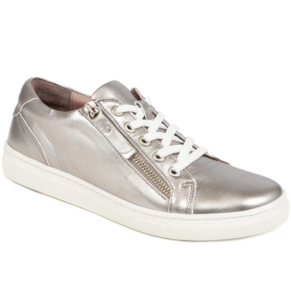 Padova2 Leather Lace-Up Trainers - PADOVA2 / 324 917