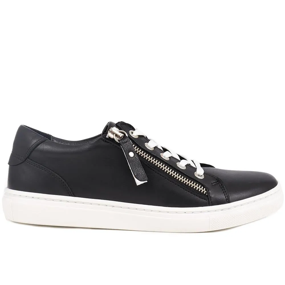 Padova2 Leather Lace-Up Trainers - PADOVA2 / 324 917