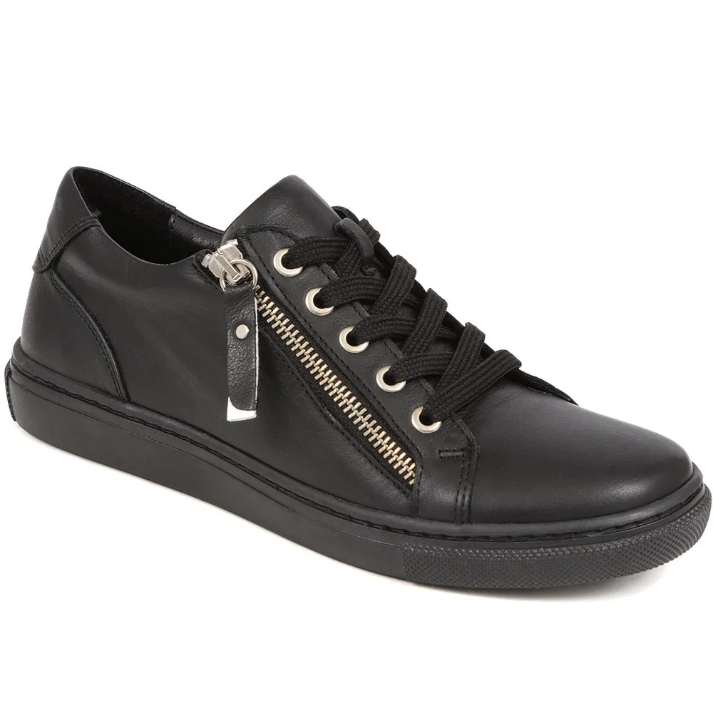 Padova2 Leather Lace-Up Trainers - PADOVA2 / 324 917