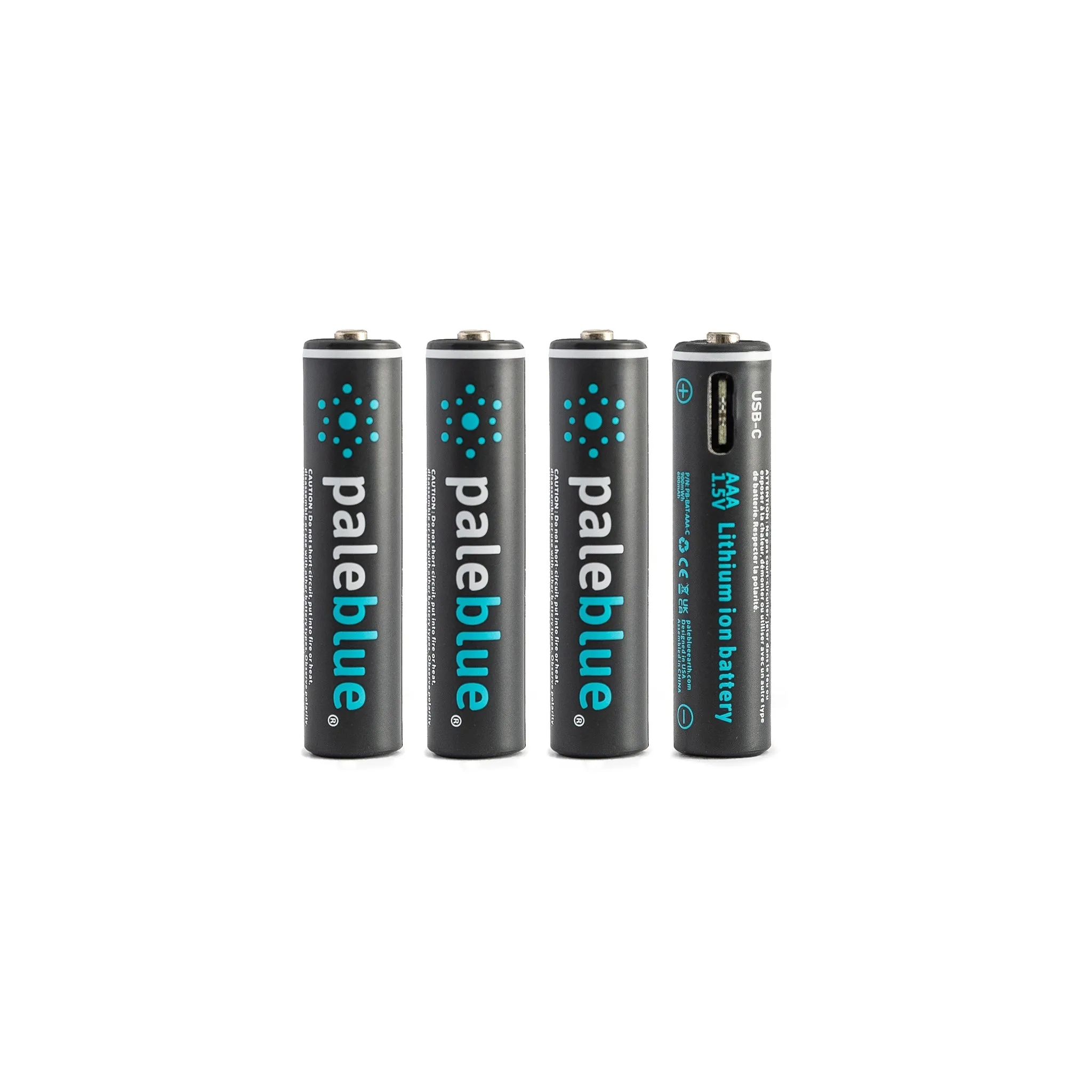 Paleblue AAA USB-C Rechargeable Batteries