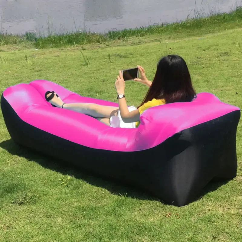 Portable Inflatable Outdoor Air Sofa Bed Lounger