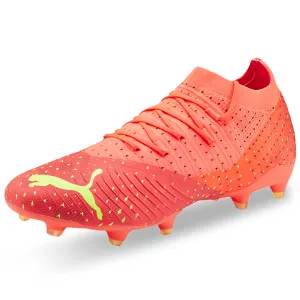 Puma Future 3.4 FG/AG Soccer Cleats (Coral/Fizzy Light/Salmon)