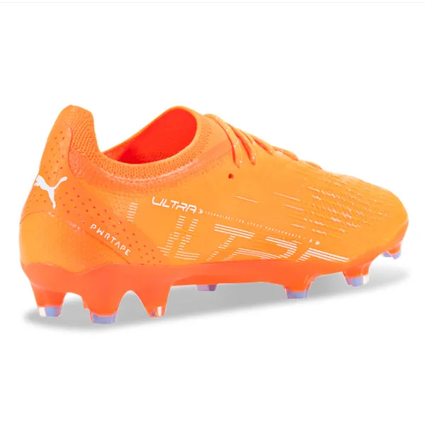 Puma Ultra Ultimate FG/AG Soccer Cleats (Orange/Blue Glimmer)