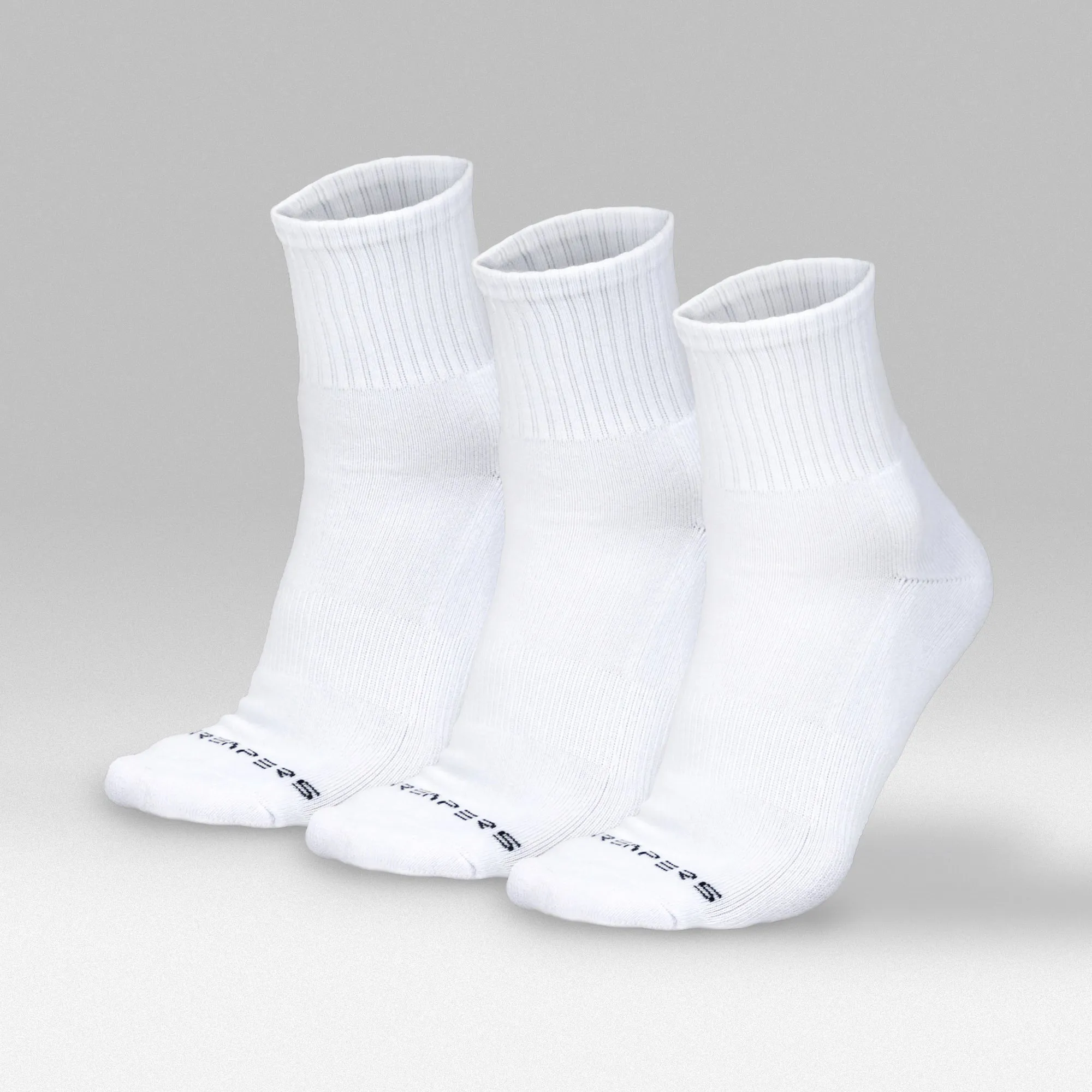 Quarter Socks - White