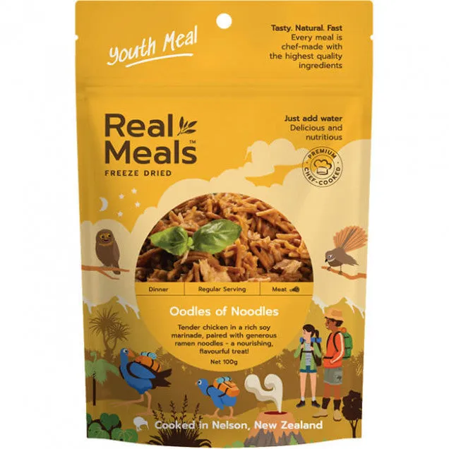 REAL MEALS OODLES OF NOODLES: 100G