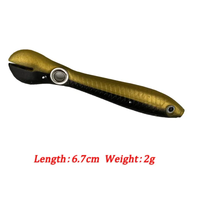 Realistic Reflective Soft Fishing Artificial Bait