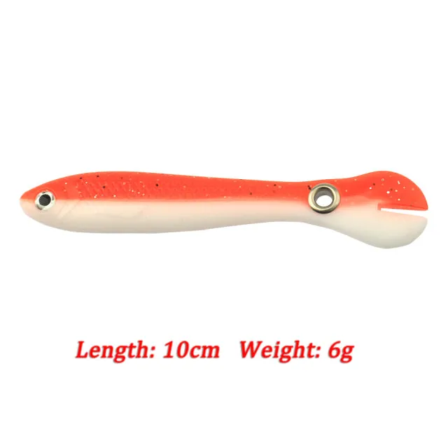 Realistic Reflective Soft Fishing Artificial Bait