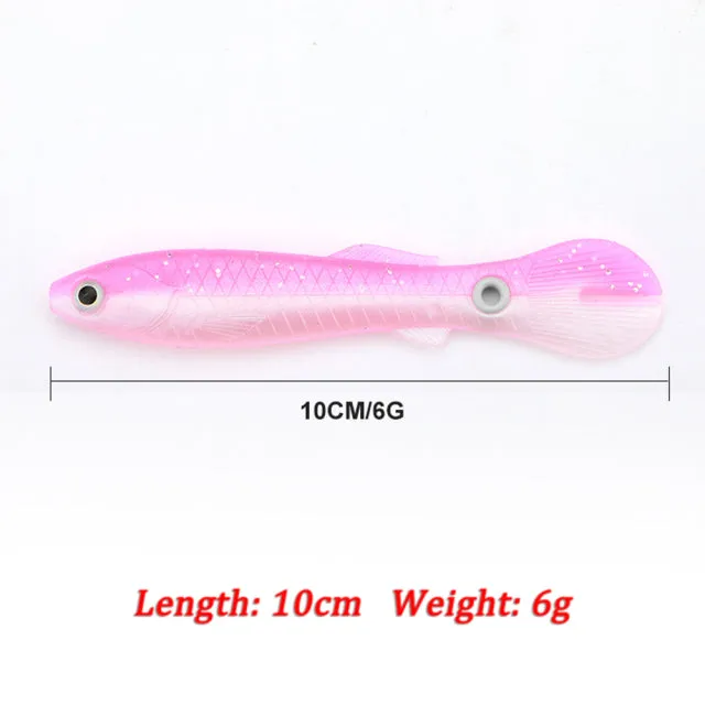 Realistic Reflective Soft Fishing Artificial Bait