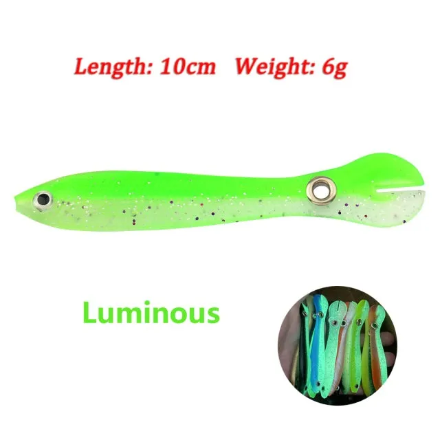 Realistic Reflective Soft Fishing Artificial Bait