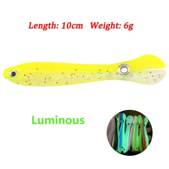 Realistic Reflective Soft Fishing Artificial Bait