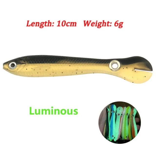 Realistic Reflective Soft Fishing Artificial Bait