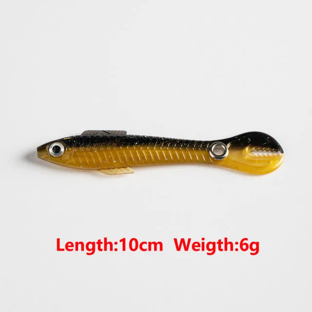 Realistic Reflective Soft Fishing Artificial Bait