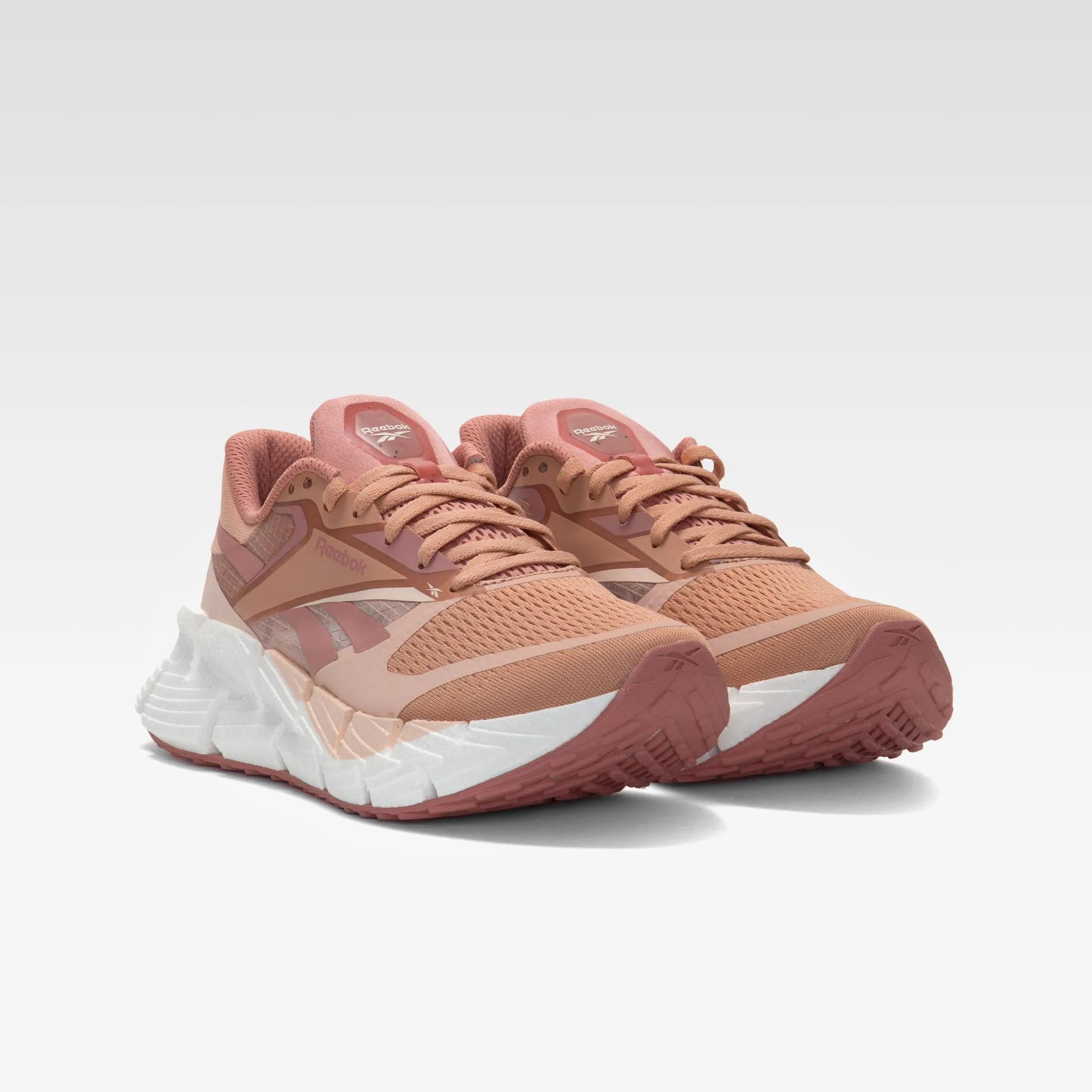 Reebok Footwear Women FloatZig 1 Shoes CLAY/PINK CLAY/WASHED CLAY