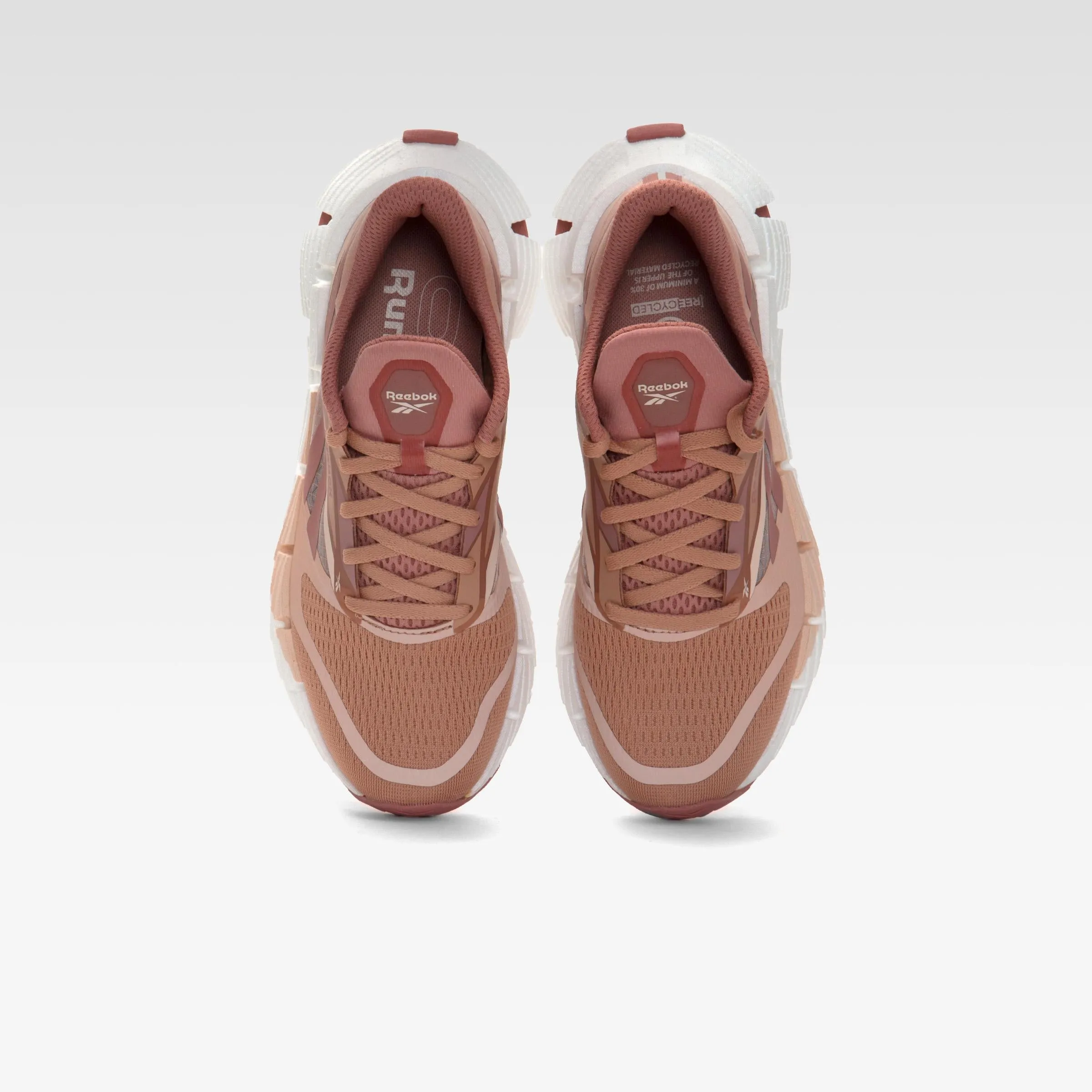 Reebok Footwear Women FloatZig 1 Shoes CLAY/PINK CLAY/WASHED CLAY