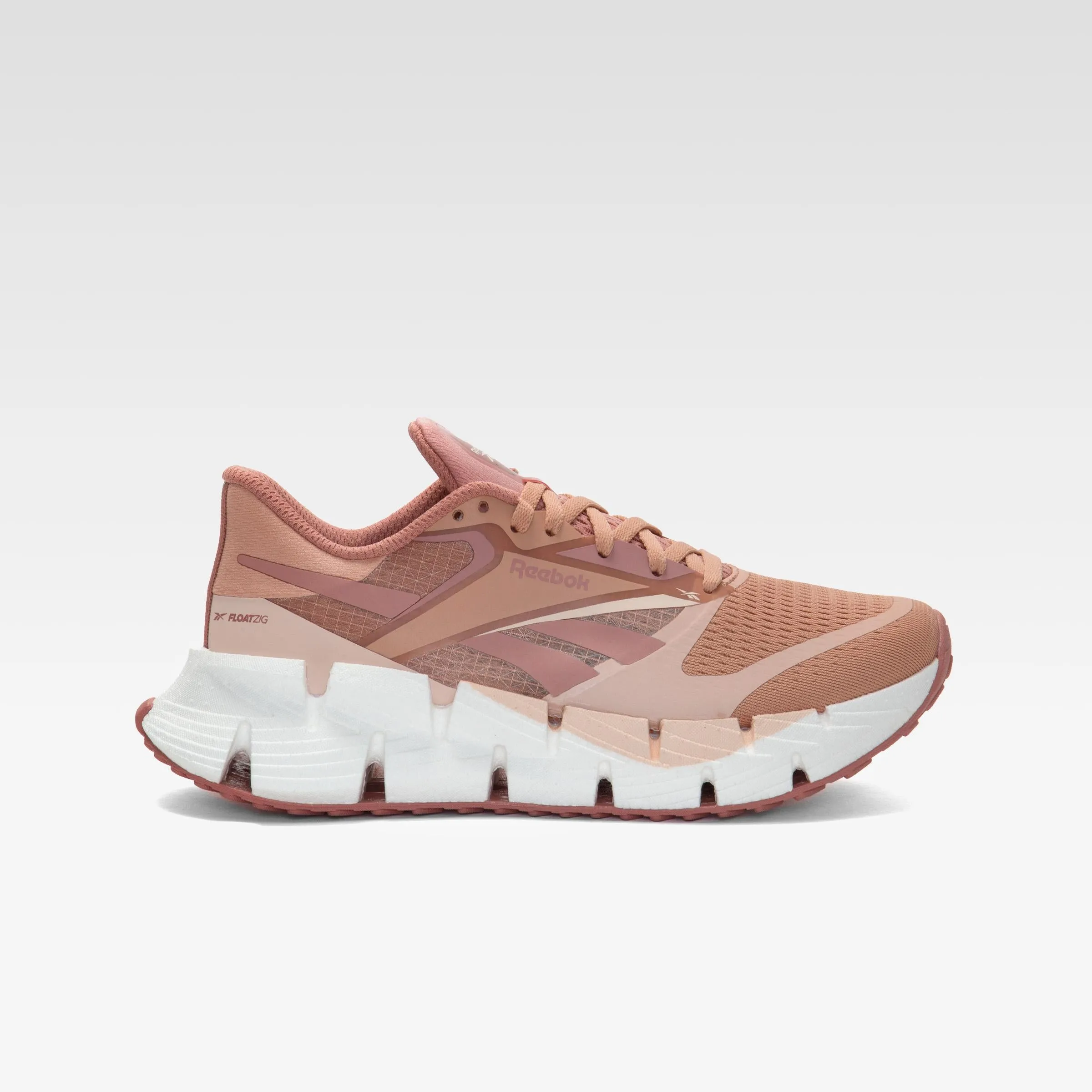 Reebok Footwear Women FloatZig 1 Shoes CLAY/PINK CLAY/WASHED CLAY