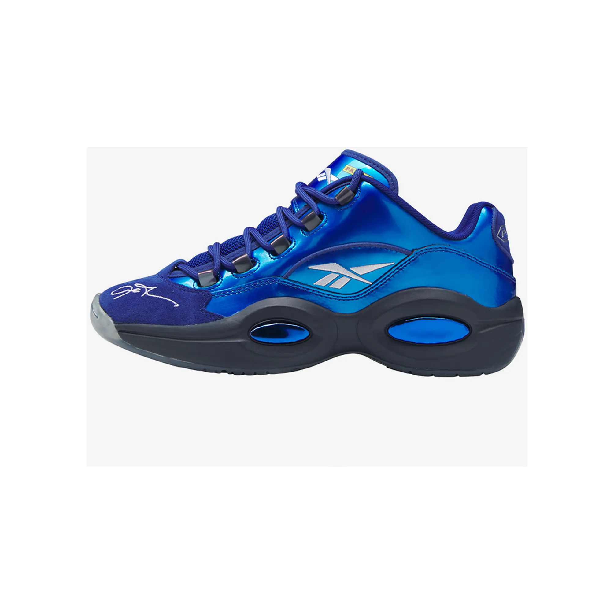 Reebok Men's Panini Question Low Shoes - Classic Cobalt Blue / Black