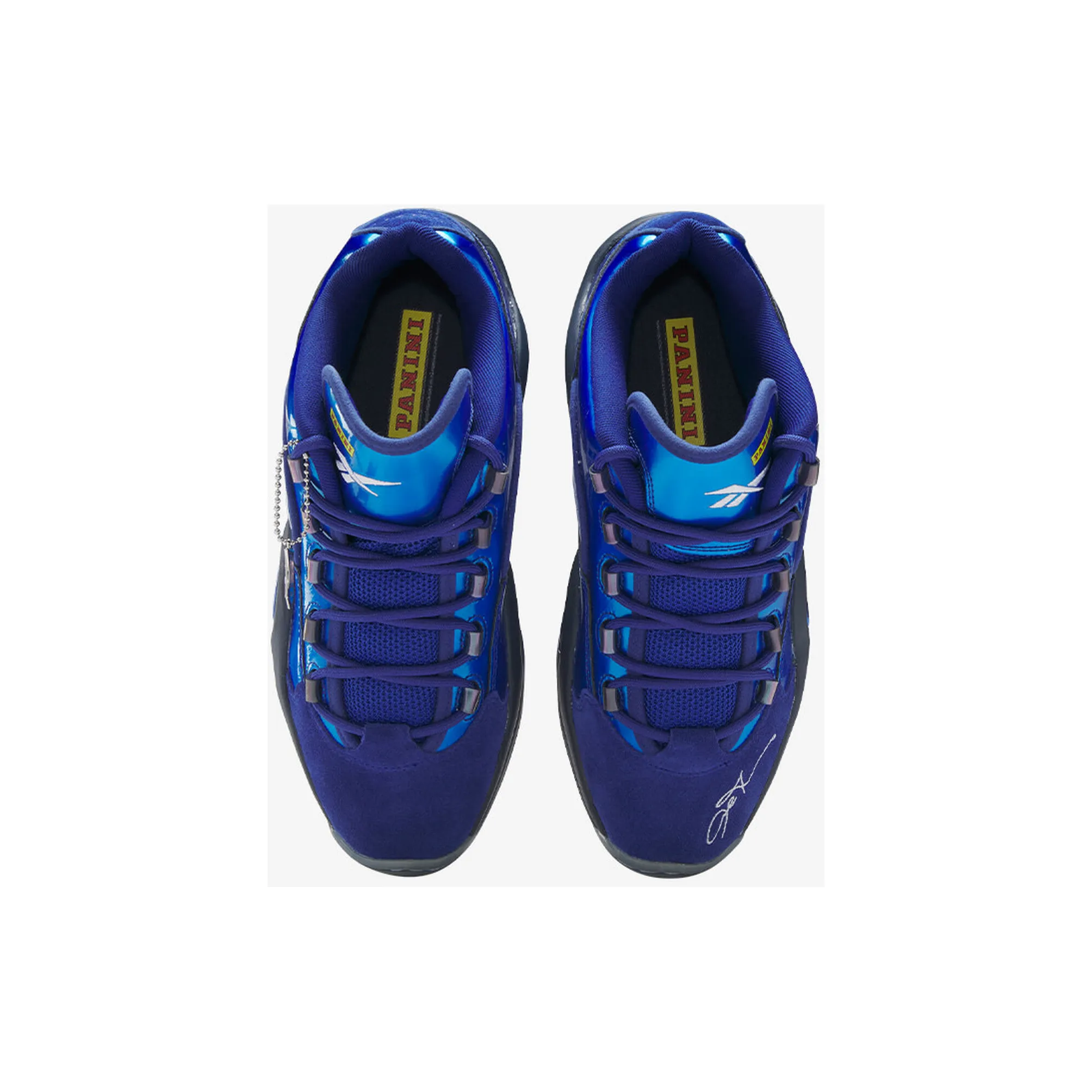 Reebok Men's Panini Question Low Shoes - Classic Cobalt Blue / Black