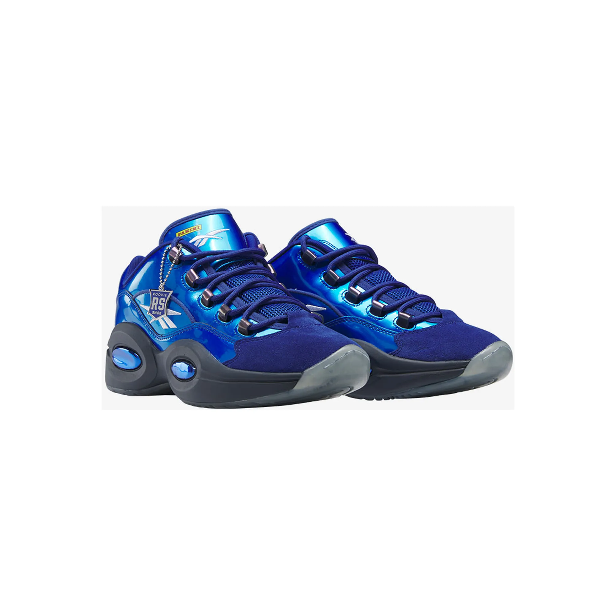 Reebok Men's Panini Question Low Shoes - Classic Cobalt Blue / Black