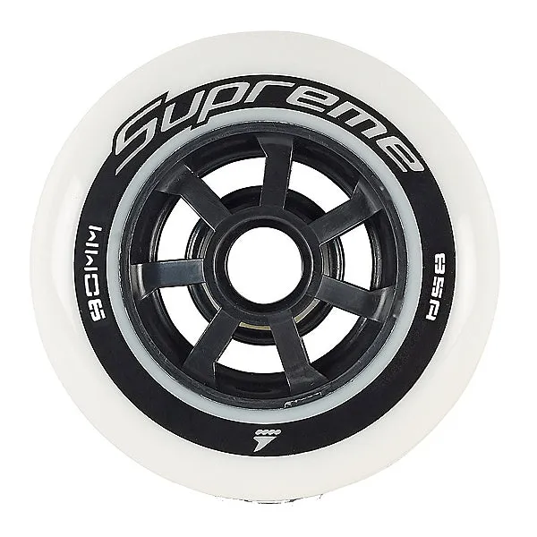 Rollerblade Supreme Wheels 90mm 8-Pack- Multiple Colors