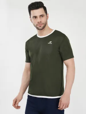 Round Neck Striped T-shirt for Men