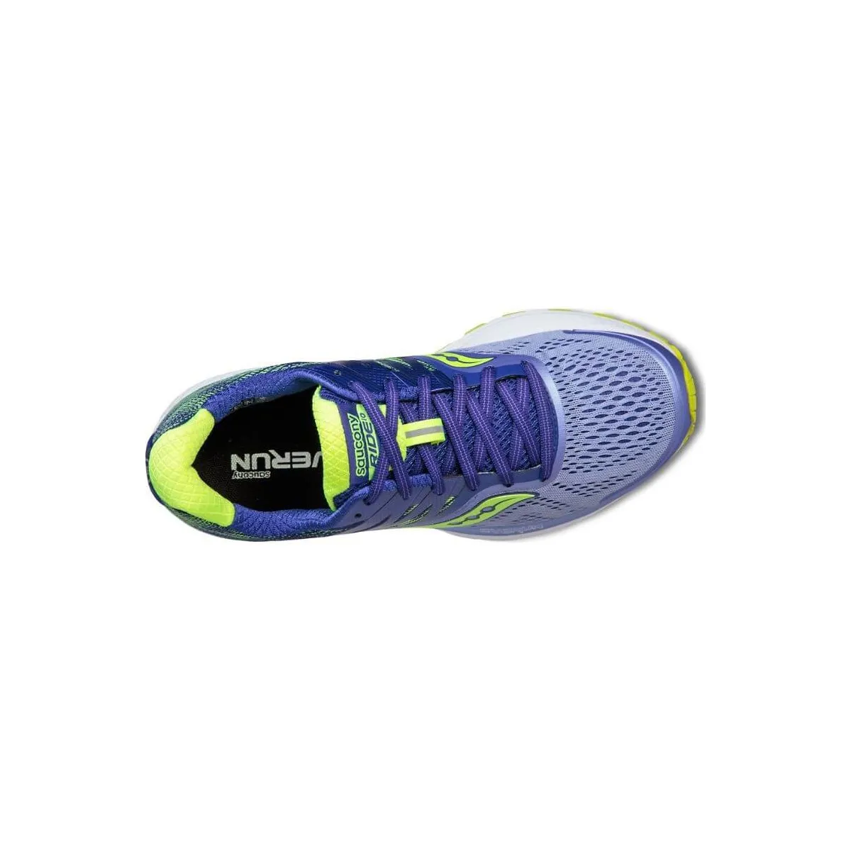 Saucony Ride 10 Purple Lime Woman Shoes