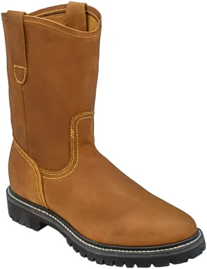 Silverton Sierra All Leather Round Toe Work Boot (Honey)