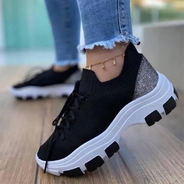 Sohiwoo  sneaker Sporty Eslatic Cloth Sneakers Casual Daily Outerdoor Sneakers