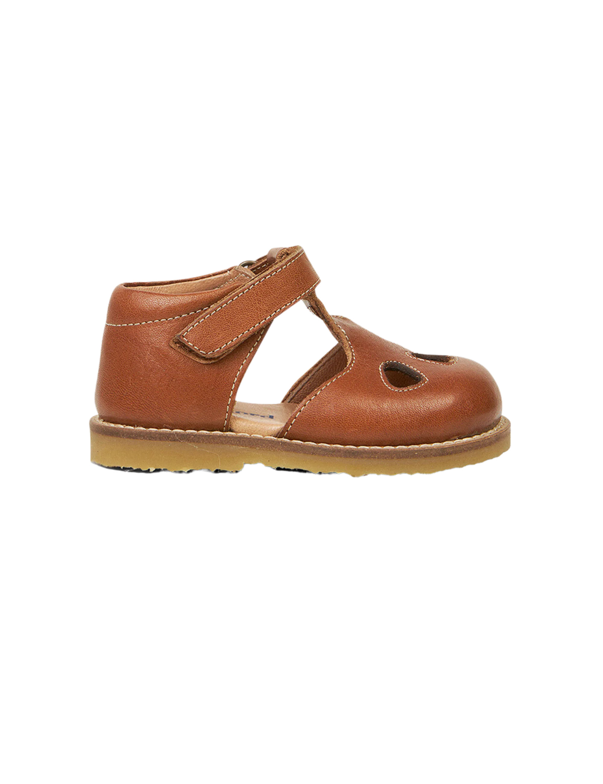 T-Bar Sandal - Cognac