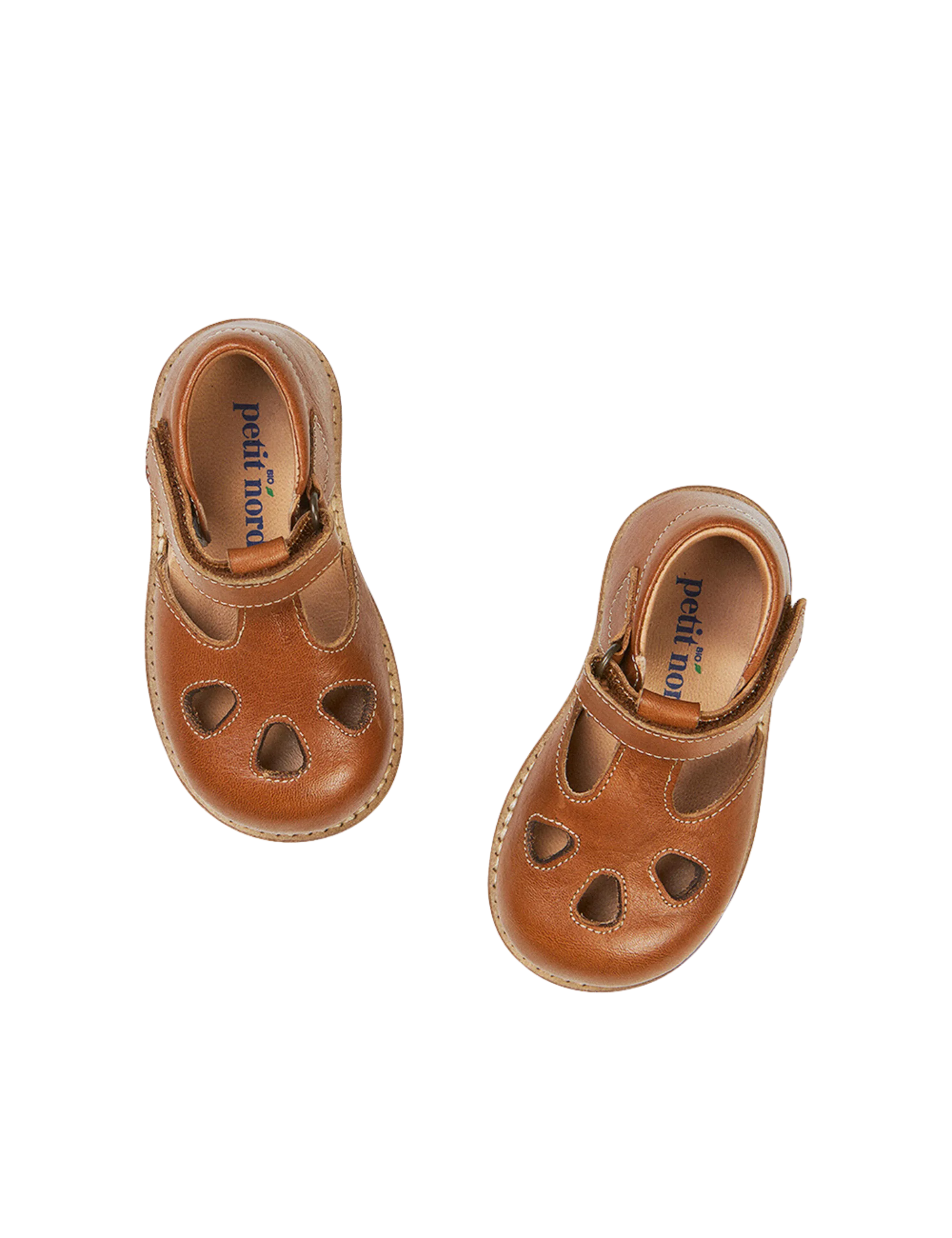 T-Bar Sandal - Cognac