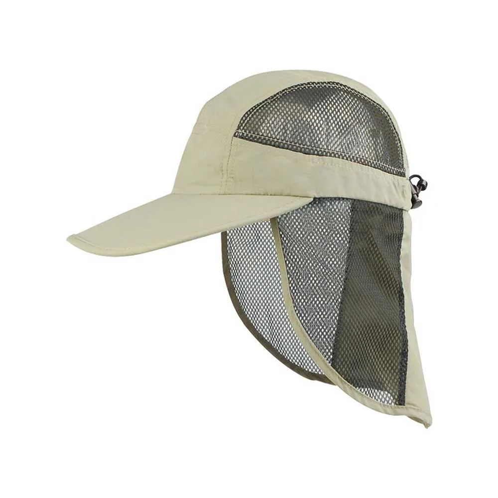 Taslon UV Cap with Flap